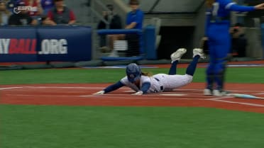 Kenleigh Cahalan's RBI double