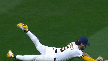 Garrett Mitchell's diving catch