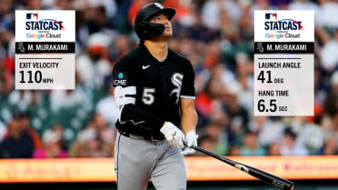 Munetaka Murakami conecta un HR solitario a 110 mph