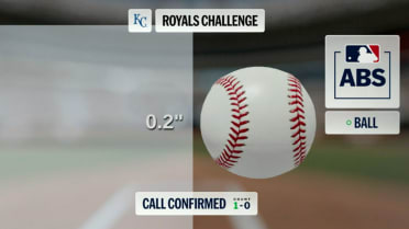 Ball 1 is confirmed after ABS challenge 