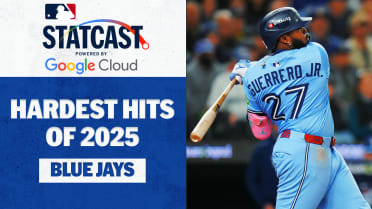 Blue Jays’ Hardest Hits of 2025