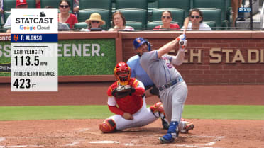 Pete Alonso's 423-foot homer