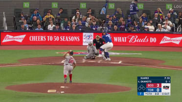 Caleb Durbin's great diving stop