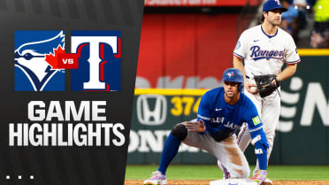 Blue Jays vs. Rangers Highlights
