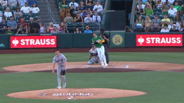 Brent Rooker drives in Butler in the 1st