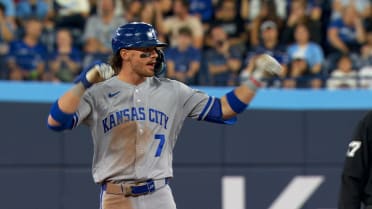 Bobby Witt Jr.'s RBI double