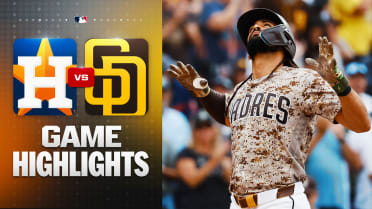 4 Padres se vuelan la barda en triunfo sobre Astros