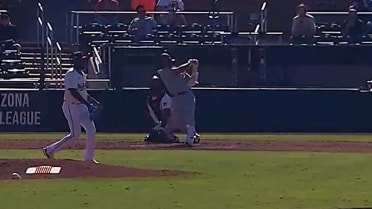 Esmerlyn Valdez's fourth Fall League homer