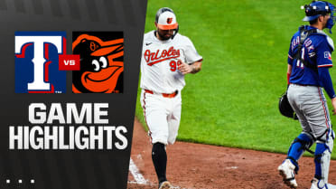 Rangers vs. Orioles Highlights