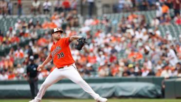 Kyle Bradish strikes out Dylan Crews