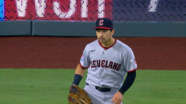 Guardians turn 7-6-3 double play
