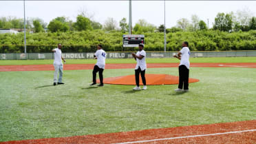 Reds visit HBCU on Jackie Robinson Day