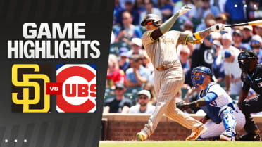 Padres vs. Cubs Highlights