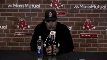 Alex Cora on the Red Sox winning the series vs. Cubs
