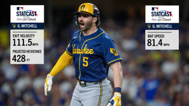 Bauers, Mitchell hit 840-ft. of home runs in 7th