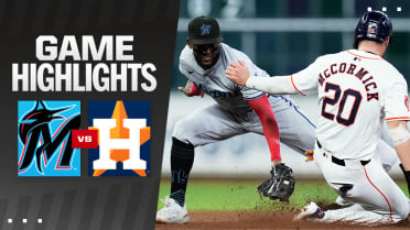 Marlins vs. Astros Highlights