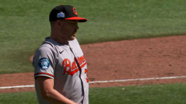 Kyle Bradish strikes out Nathan Lukes