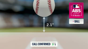 Ball 3 call confirmed after ABS challenge