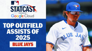 Blue Jays' Top 5 outfield assists of 2025