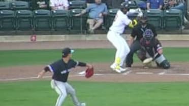 Lazaro Montes' solo homer