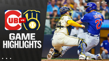 Cubs vs. Brewers Highlights