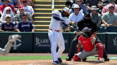 Josh Bell's RBI single