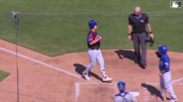 James Triantos' solo homer