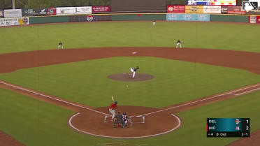 Stiven Martinez homers (11) on a line drive to center field.