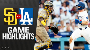 Padres vs. Dodgers Highlights