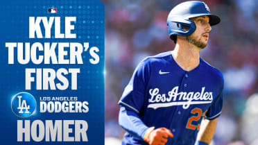 Kyle Tucker da su 1er jonrón como Dodger