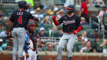 Dylan Crews conecta su 1er HR en 2026