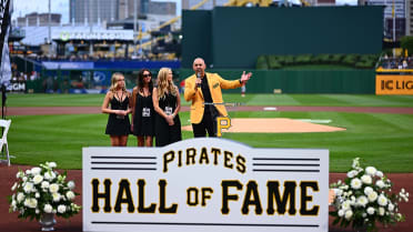 Jack Wilson's induction into Pirates Hall of Fame 