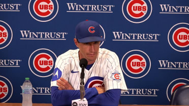 Craig Counsell discusses Cubs' 11-2 win