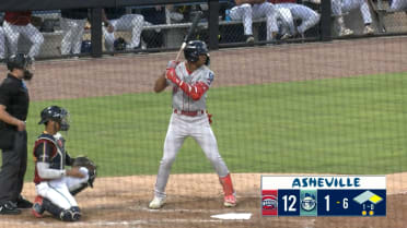 Enddy Azocar's four-hit, four-RBI performance