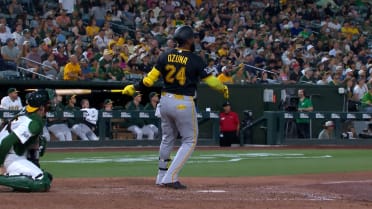 Marcell Ozuna pega enorme jonrón 
