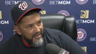 Dave Martinez discusses the Nationals' 3-1 win