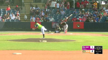 Drue Hackenberg's fifth strikeout of the game