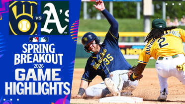 Brewers vs. A's Spring Breakout Highlights