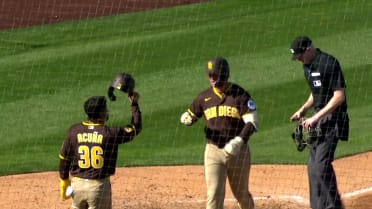 Jose Miranda's game-tying home run