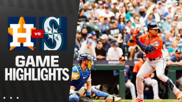 Astros vs. Mariners Highlights