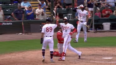 Orlando Arcia's two-run home run