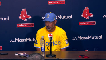 Alex Cora on timely hitting, Crochet's start in win