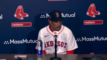 Alex Cora talks Red Sox's 4-3 win over the Dodgers