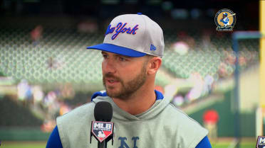 Pete Alonso on hitting mindset, Hank Aaron's legacy