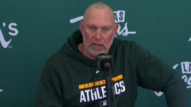 Mark Kotsay talks A's loss, offensive struggles