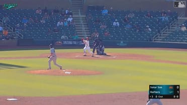 Mershon's first Fall League home run