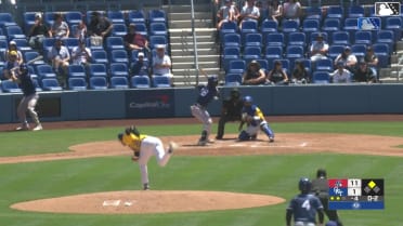 Edgar Montero's RBI single