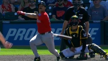 Mickey Gasper's two-run home run