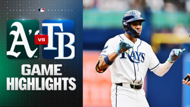 Chandler Simpson does it all in the Rays' 10-1 win