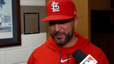 Oliver Marmol speaks on the Cardinals' 7-5 win